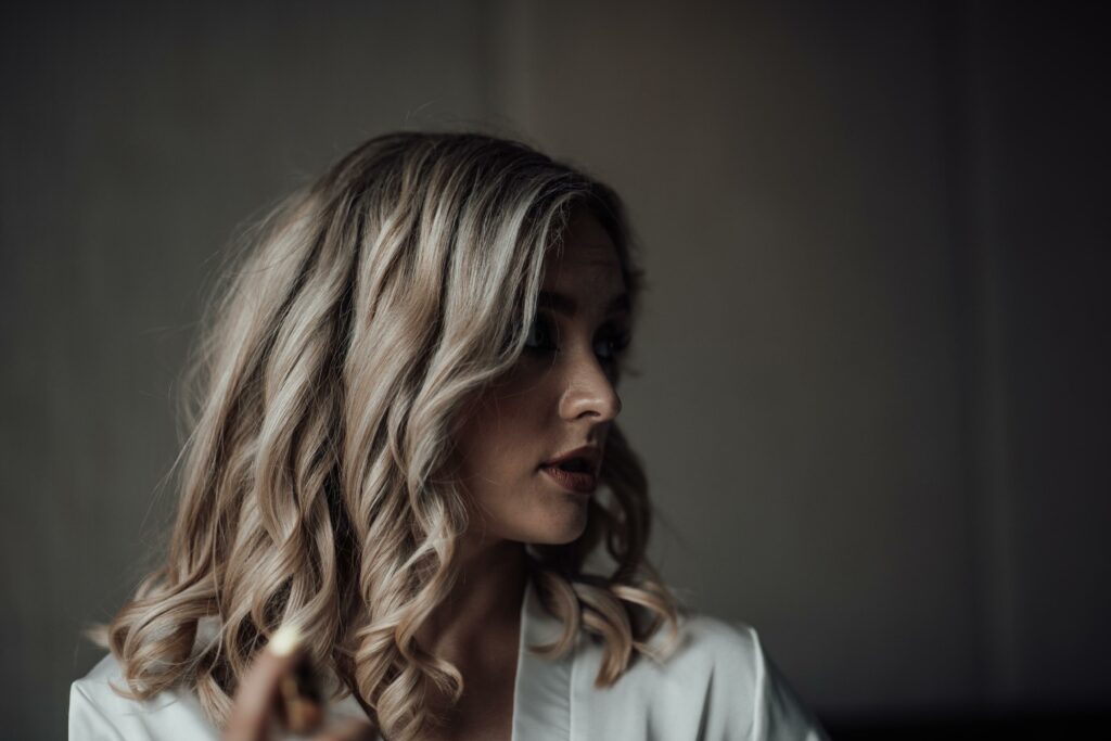 cabello sueltocon ondas suaves