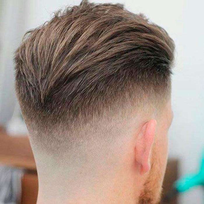 corte hombre slick back