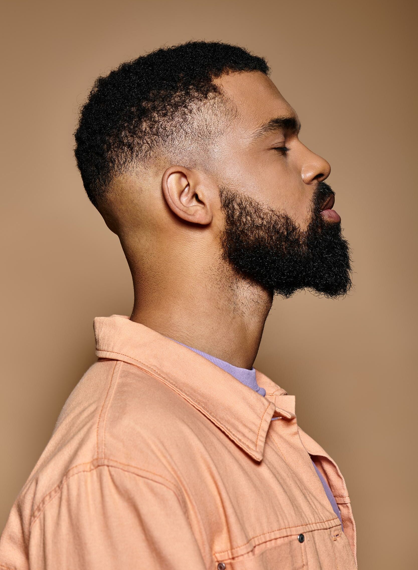 taper fade con ondas naturales