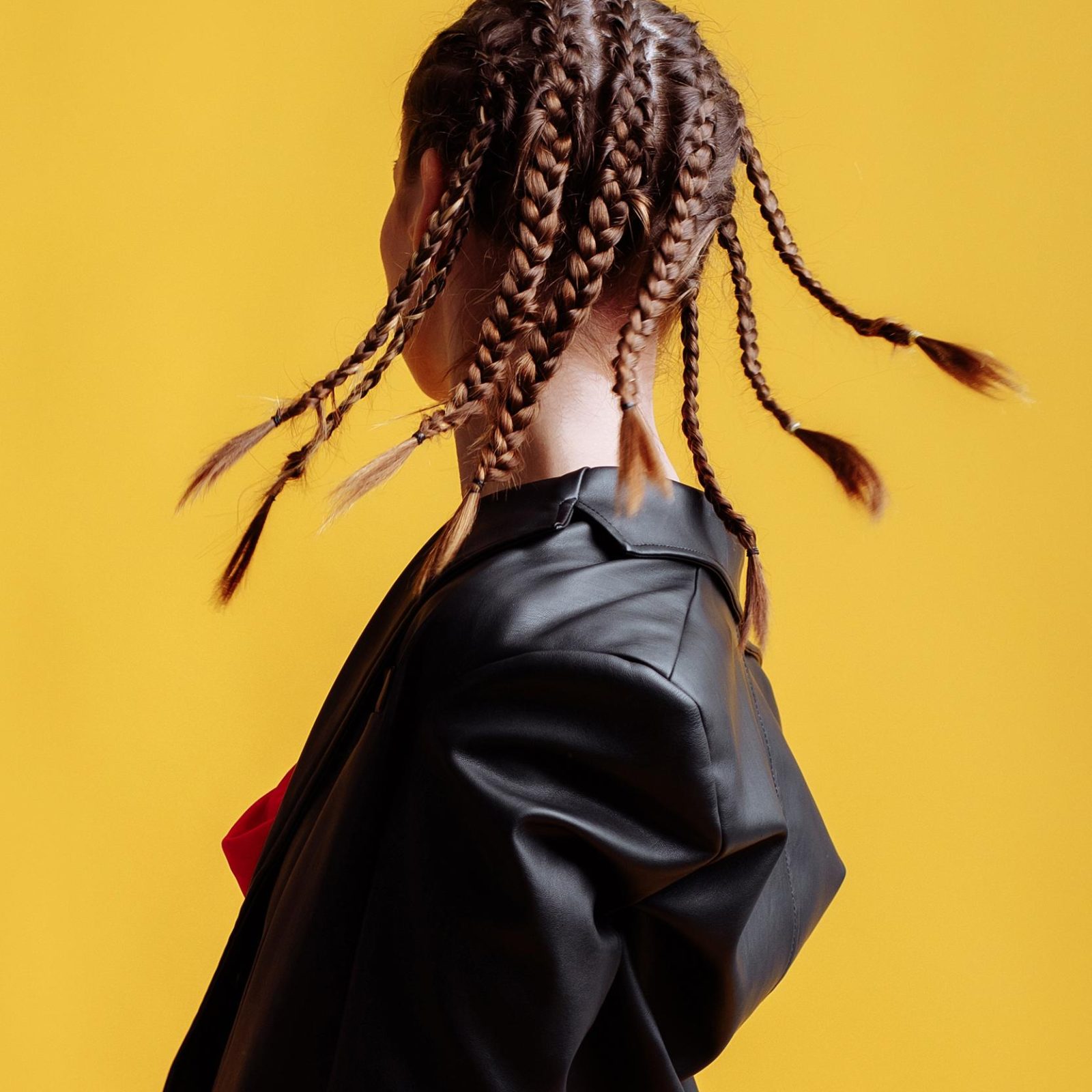 trenzas sofisticadas pelo chica